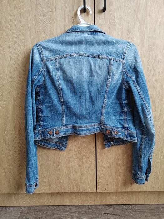 Kurtka jeansowa krótka H&M 36 S
