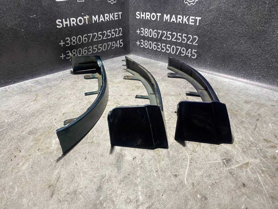 Накладка вія під передню фару права ліва Daewoo Lanos  ZAZ Sens