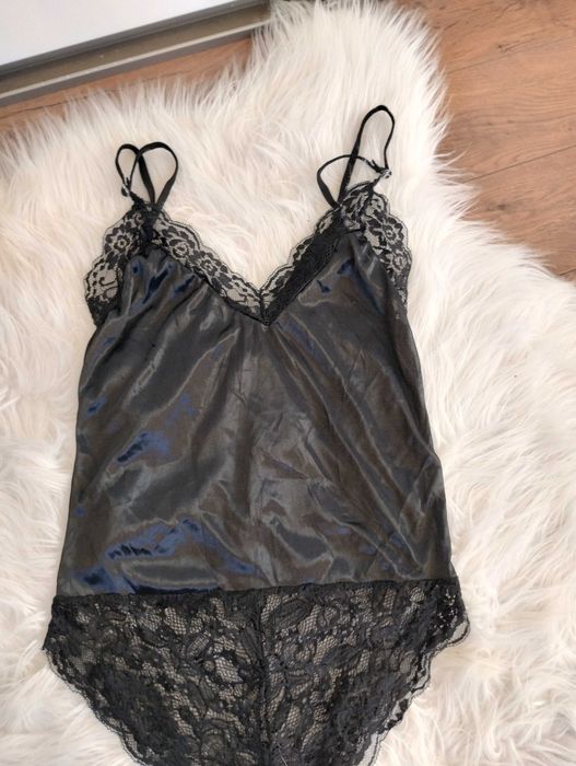 Body koronkowe transparent XS