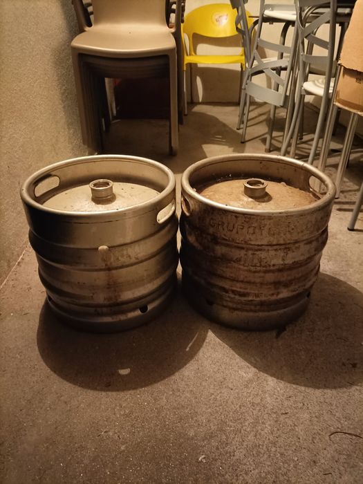 Barrica em inox ,50L