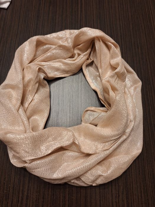 Apaszka komin różowa