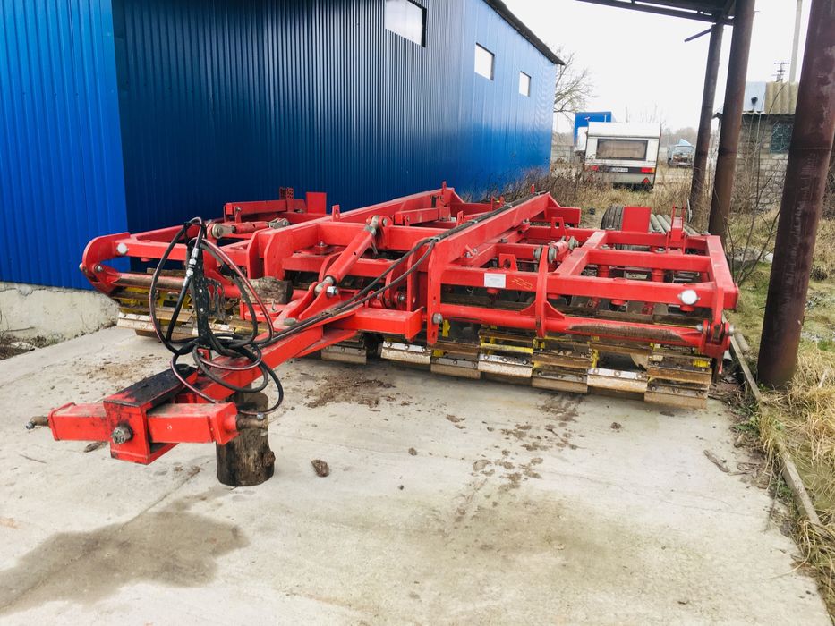 Дискова борона 4 метри з ріжучим котком