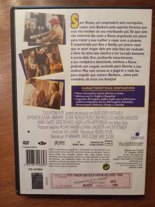 Por Favor Matem A Minha Mulher (Danny DeVito)