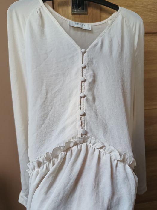 Sukienka z falbaną (tunika koszulowa), r. 36