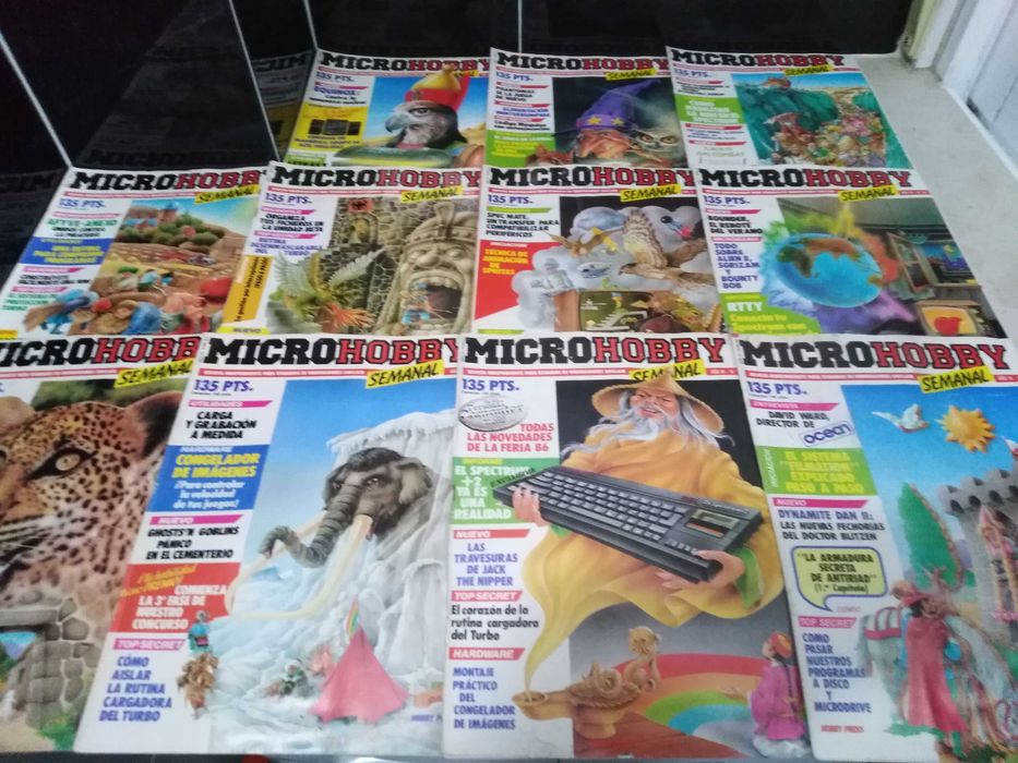 Spectrum Revistas Microhobby para coleccionadores Part 1 ( Ultimas ).