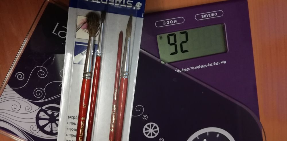 Conjunto 4 pincéis escolares, Staedltler, novos