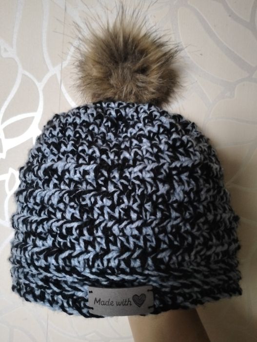 Czapka komin damskie