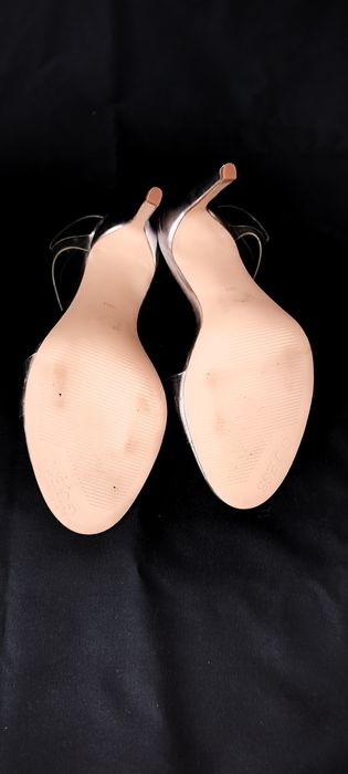 Szpilki sandały srebrne GUESS r. 39 Nowe bez metki