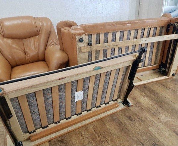 Кожаний диван "Версаль" фабрика