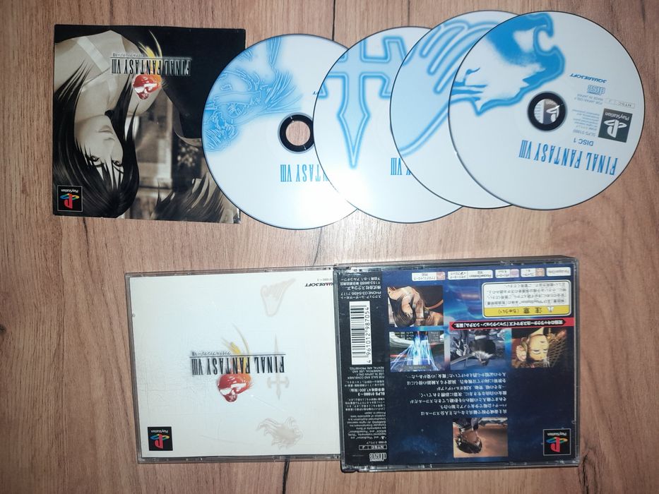 Final fantasy VIII playstation ps1 psx retro ntsc j kolekcjonerski sta