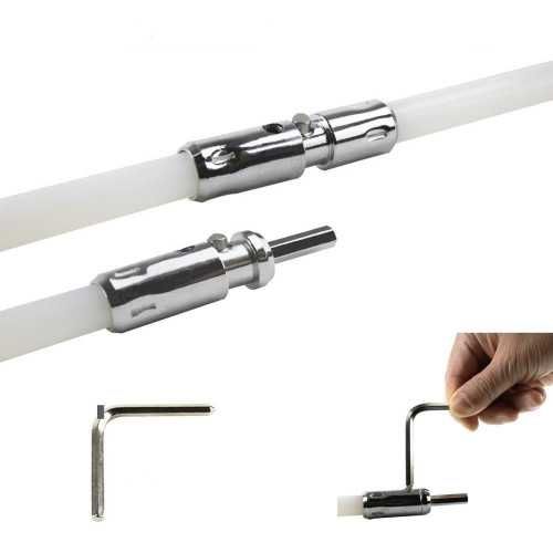 Р17 Роторний набір для чищення димоходу 5м Гнучкі ручки та щітка