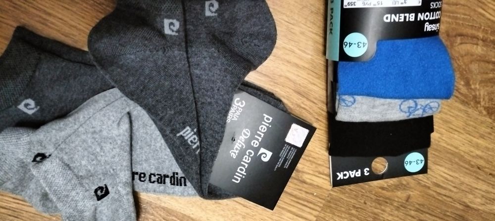 Skarpety nowe Pierre Cardin 3 pak