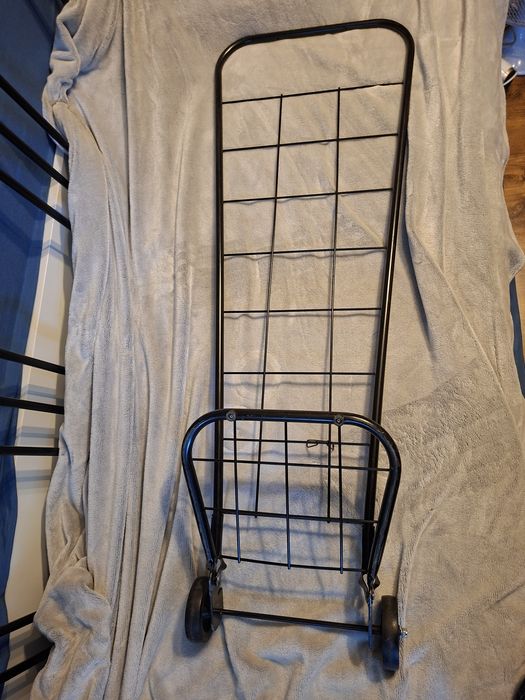 Składany metalowy wózek transportowy IKEA