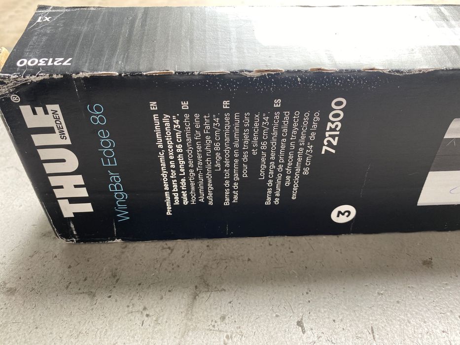Barras Thule wingbar edge