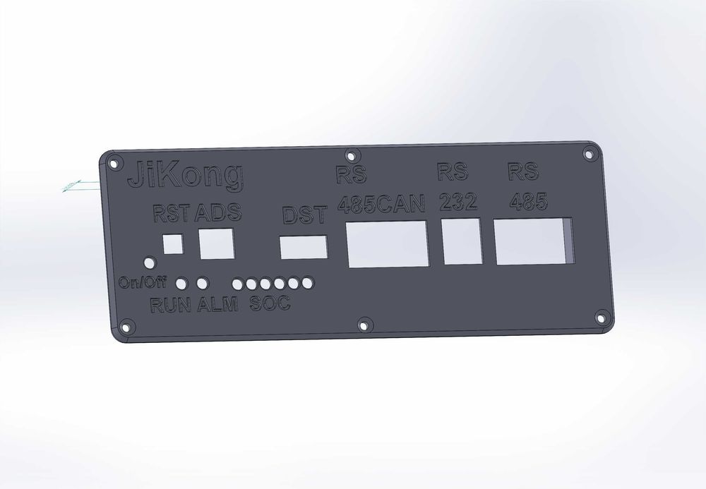 Панель Корпус для JK BMS JiKong полноценное крепление платы бмс