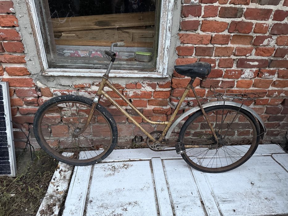 Stary rower damski ZZR / Romet PRL – vintage, do renowacji