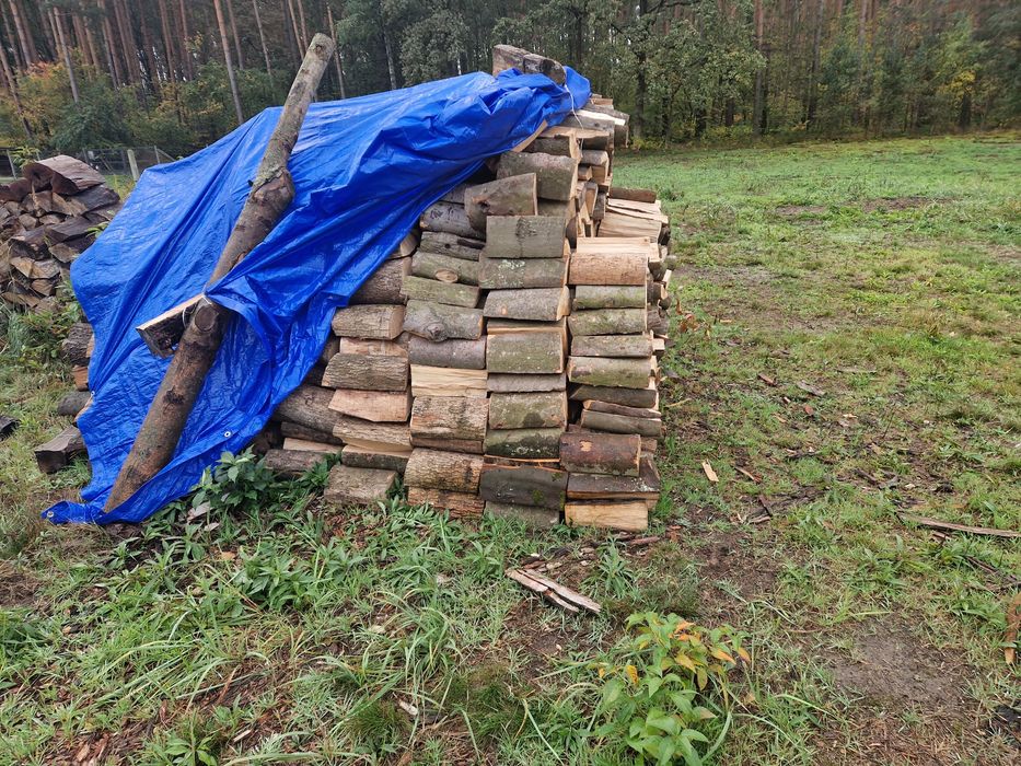 Drewno kominkowe, opałowe buk, jesion dąb sezonowane