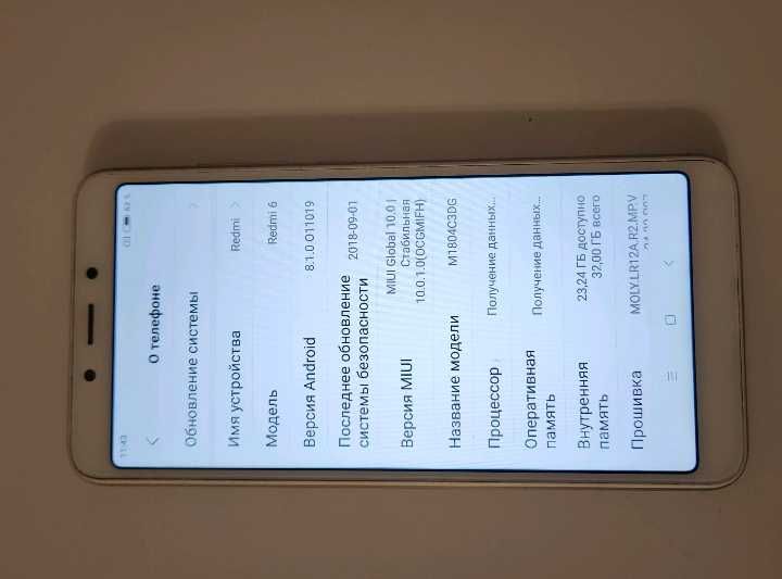 Без предоплат. Xiami Redmi 6 3/32 Gb + скло + шнур. Батарея ОК. 2 Sim