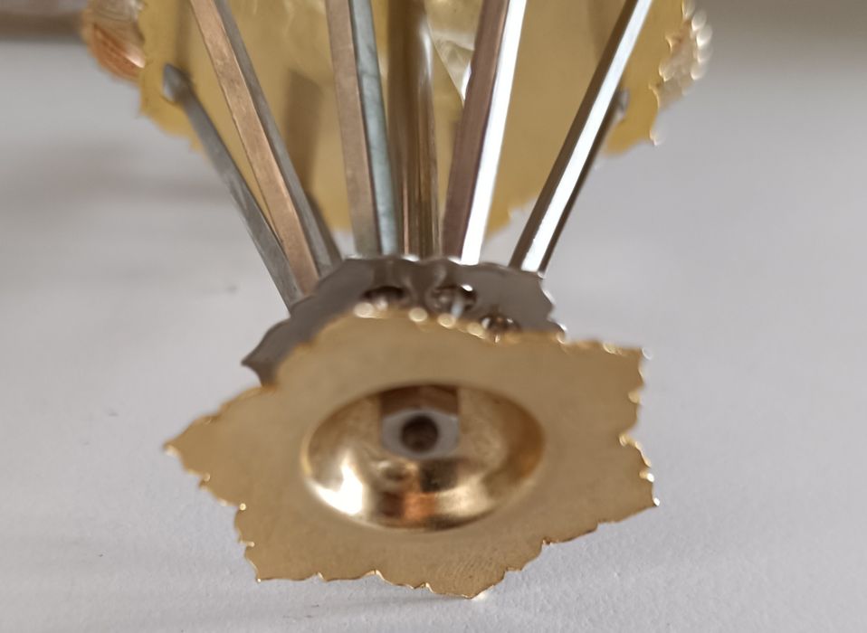 Conjunto de 8 palitos de cocktail em metal, estilo espadas de Toledo