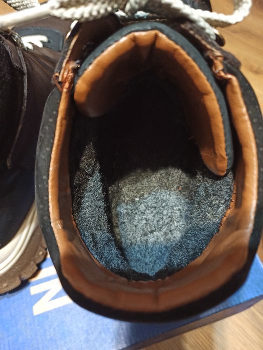 Зимові шкіряні черевики р.44