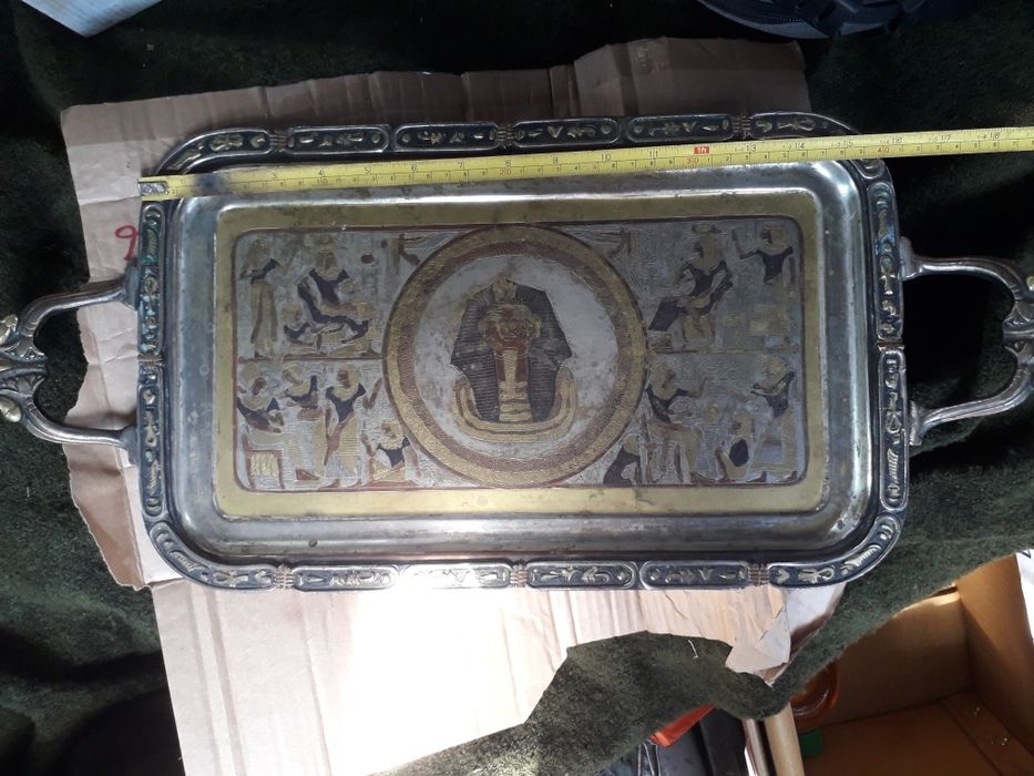 Продам колокольчик "Italiа", поднос египетски