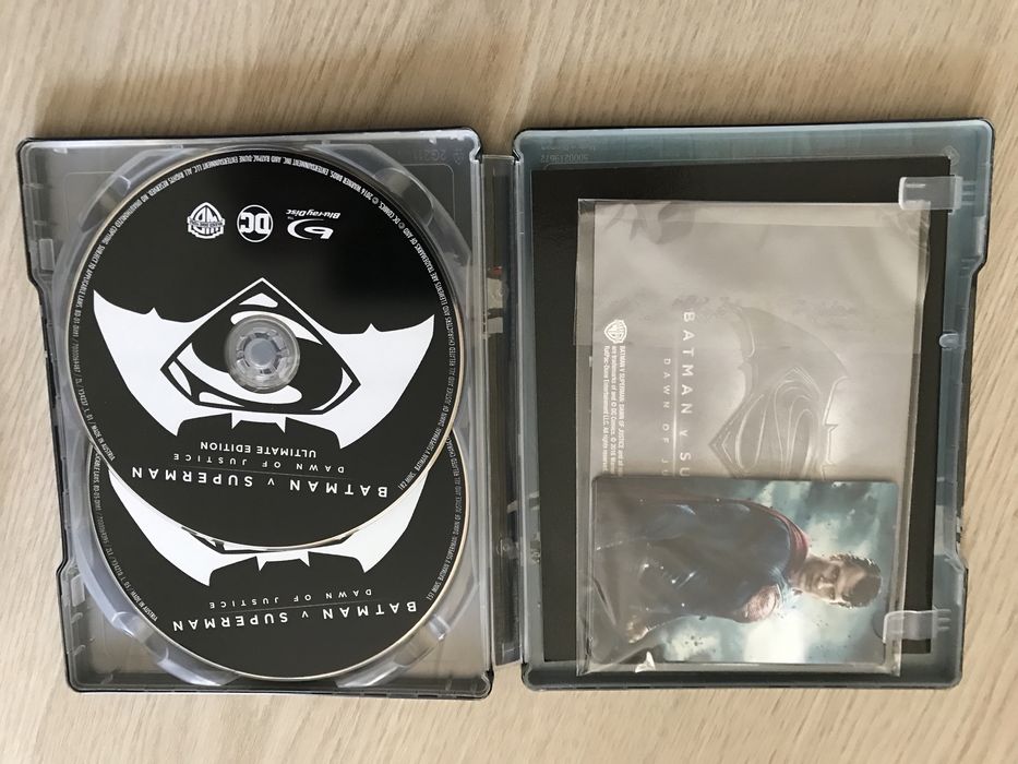 Batman vs Superman blu-ray steelbook Mantalab