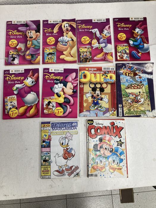 10 Livros Disney, Série Ouro etc