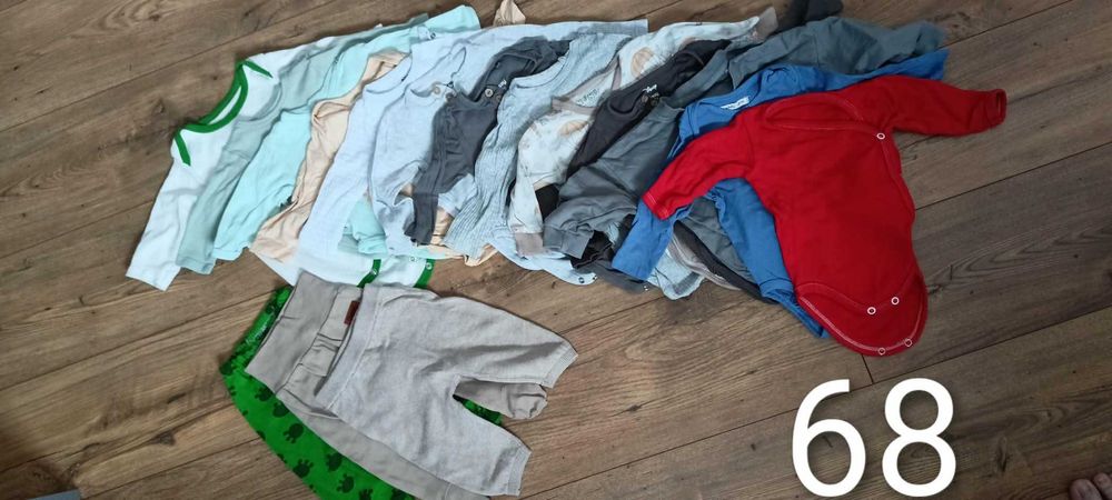 Zestaw ubranek rozmiar 68