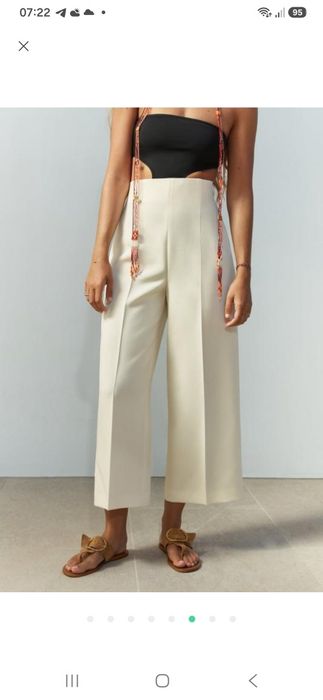 Штани кюлоти zara