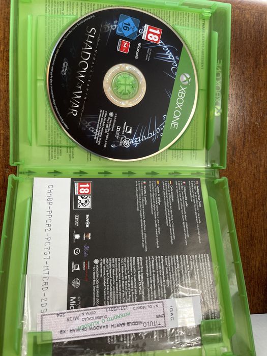 Xbox One - Jogo Shadow of War