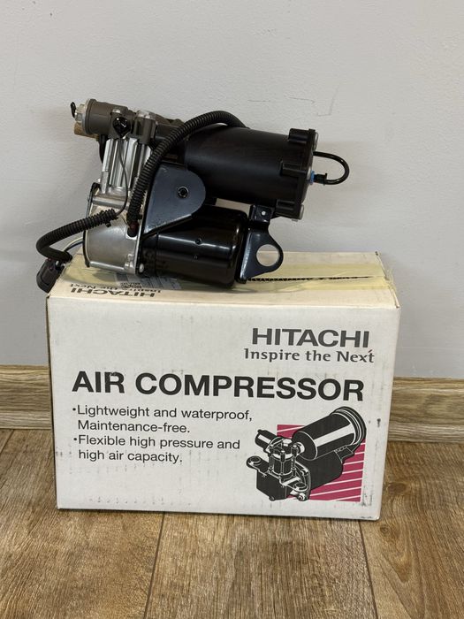 Компресор пневмопідвіски Range Rover L322 Hitachi RQG500140 + реле