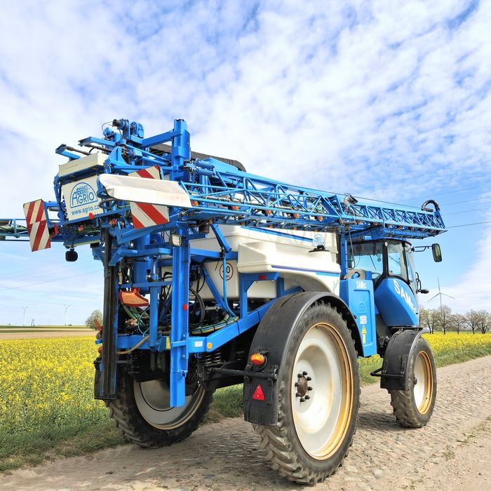 Opryskiwacz Samojezdny Agrio Samec Zetor 3000l 30/28/27/24/21m  GPS 11 sekcji SeleJet Poczwórny 2013 r. Po serwisie.