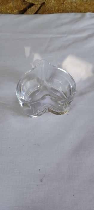 Photophore coração vidro