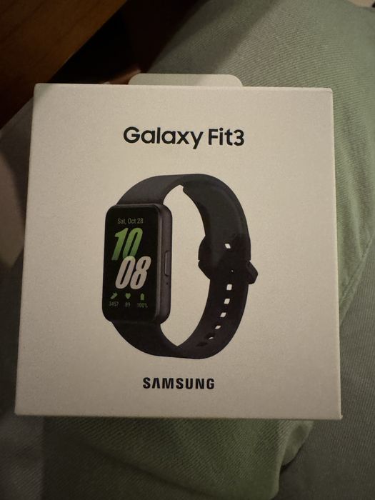 Galaxy Fit 3 em caixa a estrear