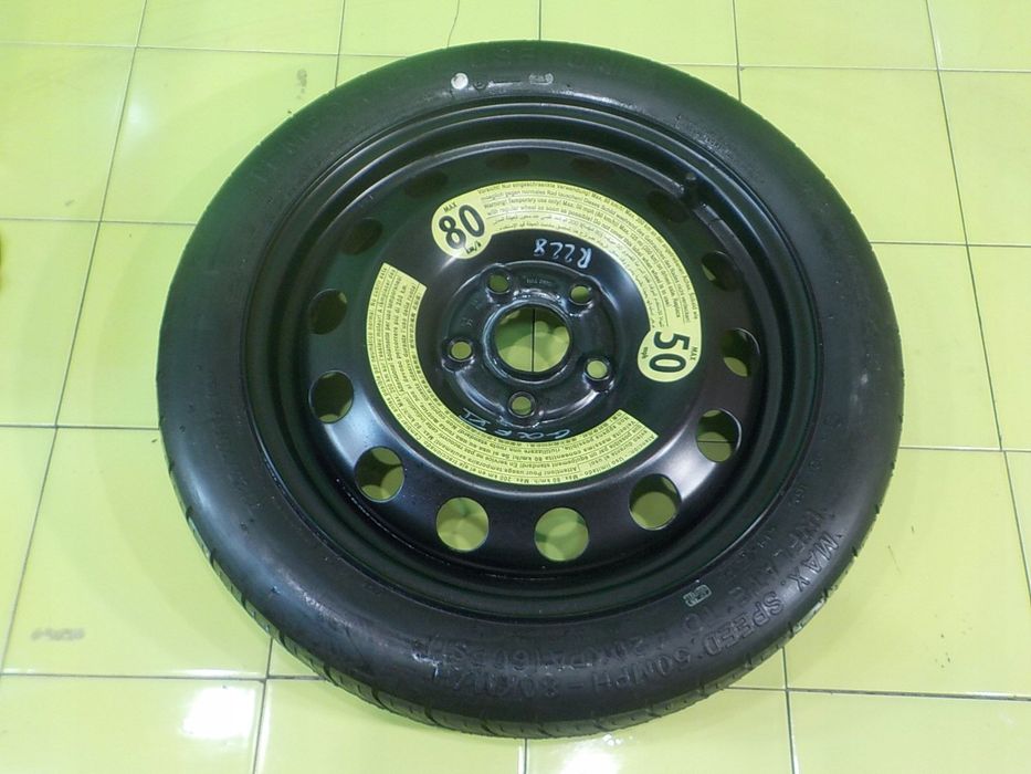 PEUGEOT 207 kolo dojazdowe 125/80/15 4x108