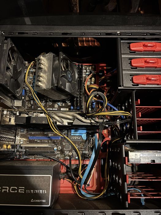 Материнская плата msi Z77A-G43