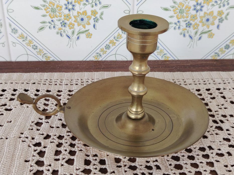 Suporte para Vela em Latão