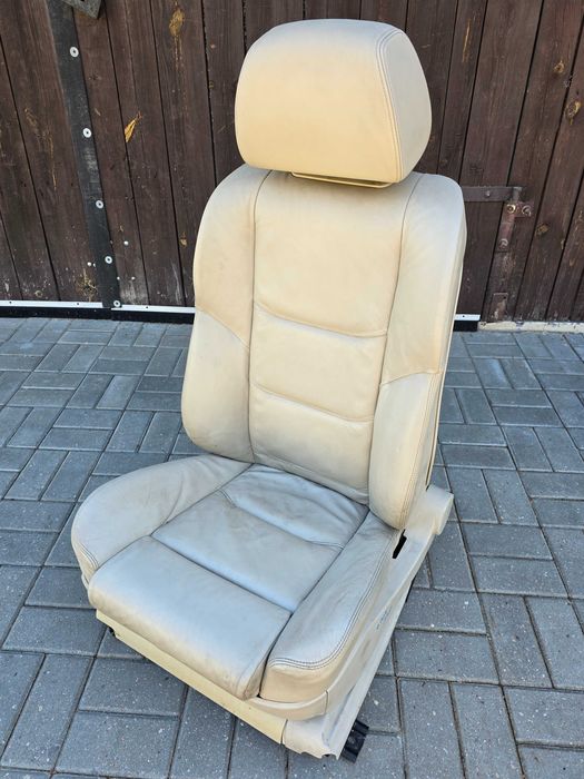 BMW 7 E65 Fotel Kierowcy Lewy Przód Skóra STAN BDB