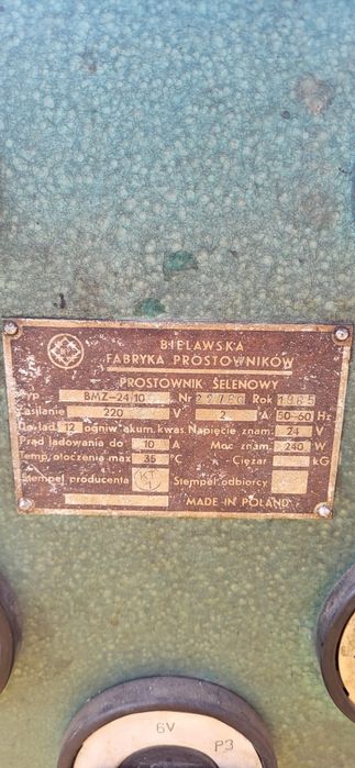 Prostownik selenowy BMZ 24/10