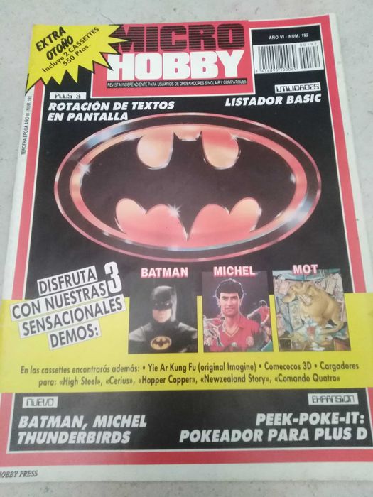 Spectrum Revistas Microhobby para coleccionadores Part 1 ( Ultimas ).