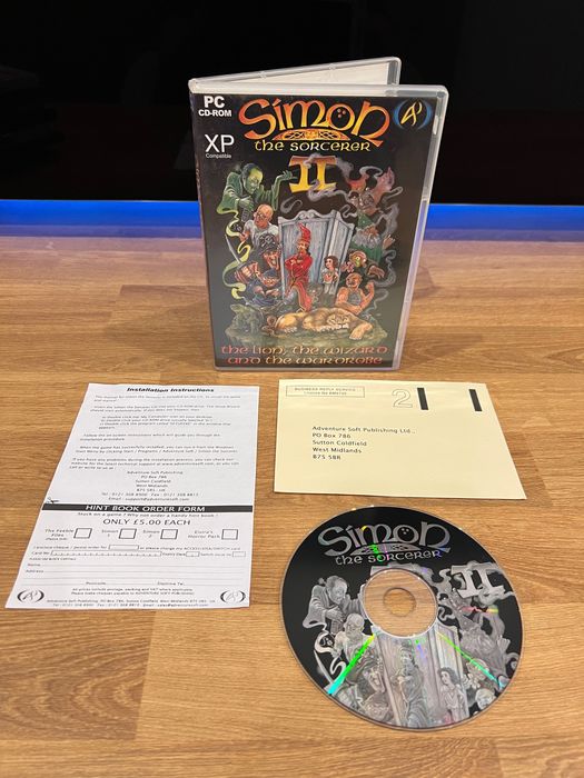 Simon The Sorcerer II (PC EN) CD BOX kompletne wydanie