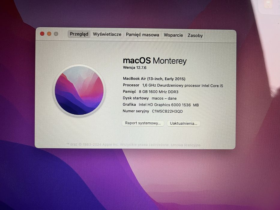Laptop Macbook air