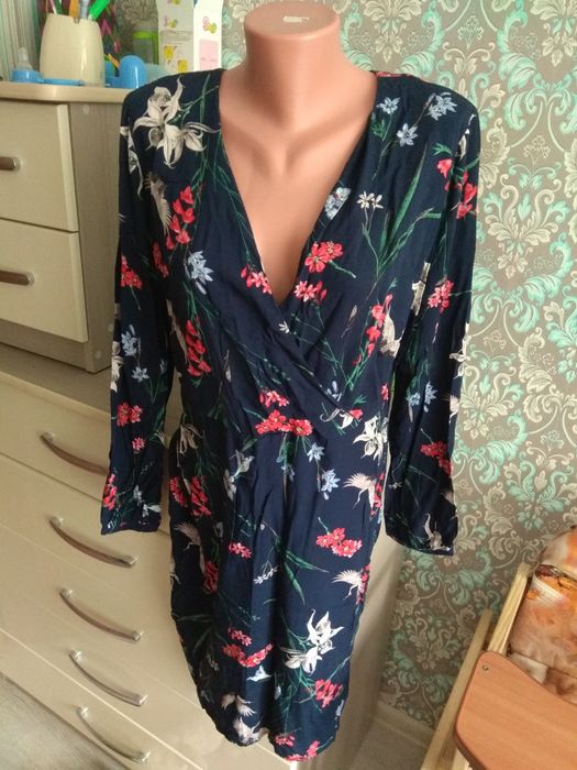 Top Secret плаття котон з декольте 46 розмір