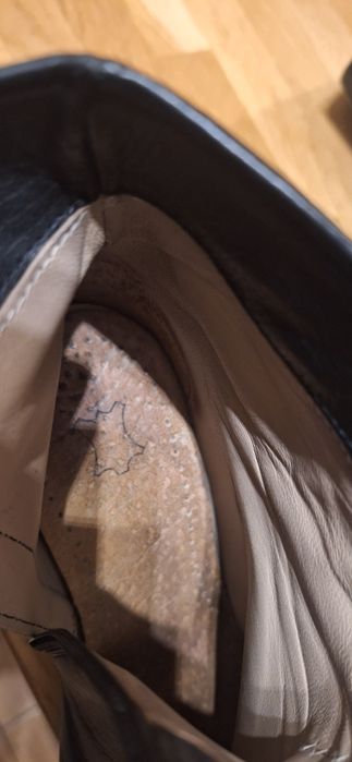 Skórzane botki UNISA, rozm  38