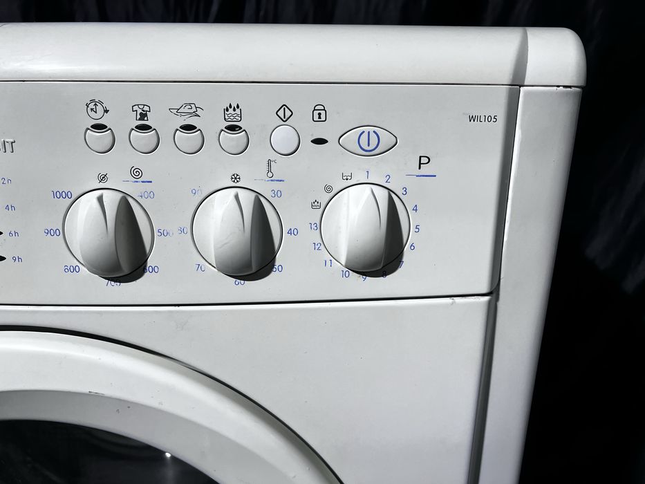 Большая 6 кг металлический бак стиральная машина INDESIT. Доставка