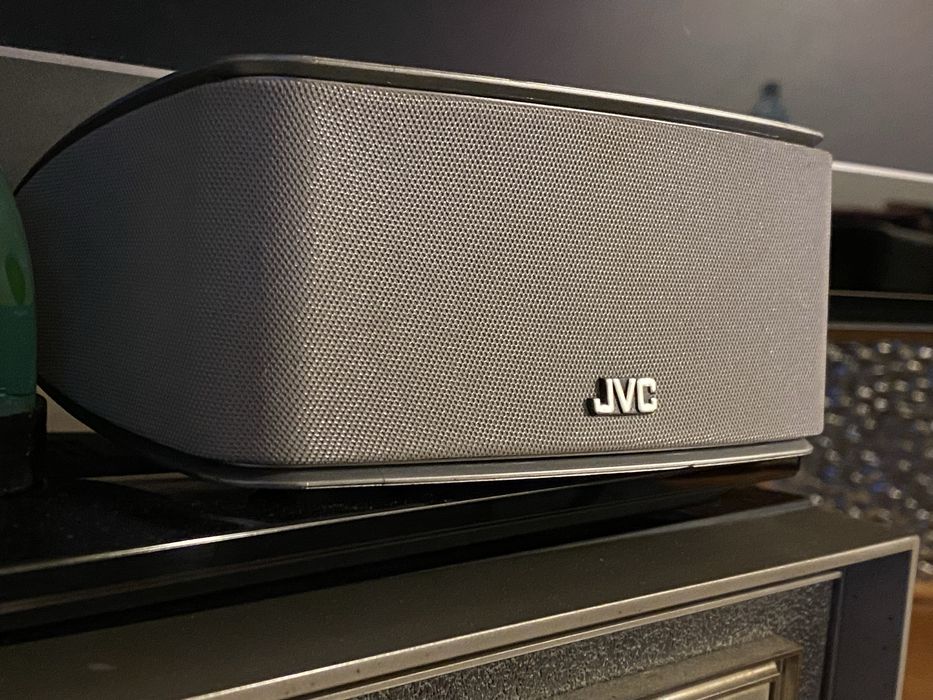 aparelhagem som Home Cinema 5.1 JVC colunas