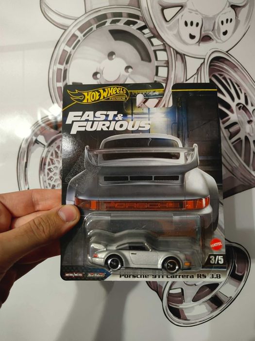 Hot Wheels Premium Porsche 911 Carrera RS 3.8 Fast & Furious