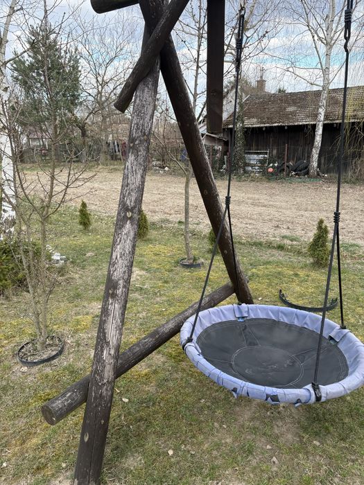 Huśtawka Ogrodowa Bocianie Gniazdo Moskitiera