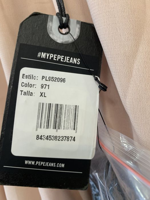 Sukienka z paskiem Pepe Jeans rozmiar XL