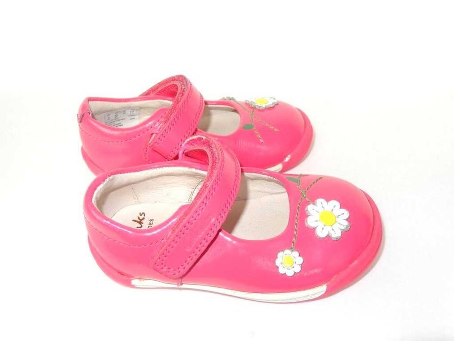 Clarks First buciki skórzane r. 20 / 12,5 cm j.Nowe